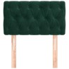 Tête de lit Vert foncé 80x7x78/88 cm Velours 614355614355