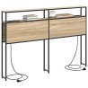 Tête de lit de rangement Chêne sonoma Bois d'ingénierie 614360614360