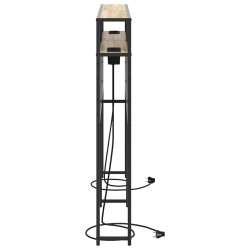 Tête de lit de rangement Chêne sonoma Bois d'ingénierie 614360614360
