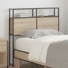 Tête de lit de rangement Chêne sonoma Bois d'ingénierie 614361614361