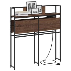 Tête de lit de rangement Chêne marron Bois d'ingénierie 614364614364
