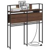 Tête de lit de rangement Chêne marron Bois d'ingénierie 614364614364