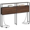 Tête de lit de rangement Chêne marron Bois d'ingénierie 614366614366