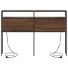 Tête de lit de rangement Chêne marron Bois d'ingénierie 614366614366