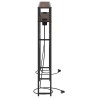 Tête de lit de rangement Chêne marron Bois d'ingénierie 614366614366