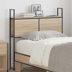 Headboard de Rangement avec Station de Charge Chêne sonoma 614371614371