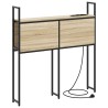 Headboard de Rangement avec Station de Charge Chêne sonoma 614371614371