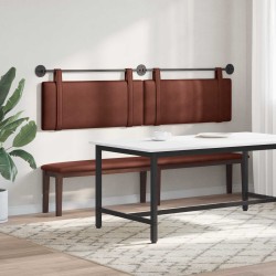 Tête de lit suspendue Brun Brillant PU antique 614376614376