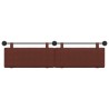 Tête de lit suspendue Brun Brillant PU antique 614376614376