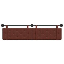 Tête de lit suspendue Brun Brillant PU antique 614377614377