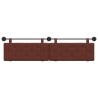 Tête de lit suspendue Brun Brillant PU antique 614377614377