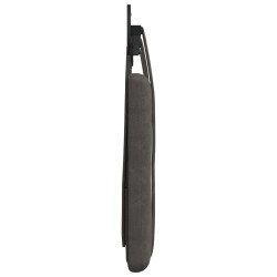 Tête de lit suspendue Noir PU antique 614381614381