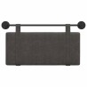 Tête de lit suspendue Noir PU antique 614382614382