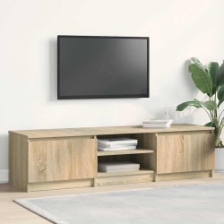 Meuble TV Chêne sonoma 140x40x35,5 cm Bois d'ingénierie 614390614390