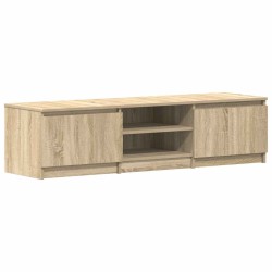 Meuble TV Chêne sonoma 140x40x35,5 cm Bois d'ingénierie 614390614390