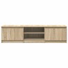 Meuble TV Chêne sonoma 140x40x35,5 cm Bois d'ingénierie 614390614390