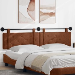Tête de lit suspendue Marron PU antique 614395614395