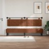 Tête de lit suspendue Marron PU antique 614395614395