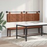Tête de lit suspendue Marron PU antique 614395614395