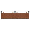 Tête de lit suspendue Marron PU antique 614395614395