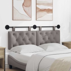 Tête de lit suspendue Taupe Tissu 614398614398
