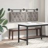 Tête de lit suspendue Taupe Tissu 614398614398