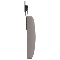 Tête de lit suspendue Taupe Tissu 614398614398