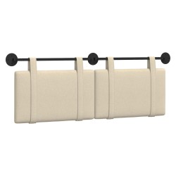 Tête de lit suspendue Crème Tissu 614400614400