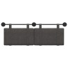 Tête de lit suspendue Noir PU antique 614401614401