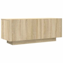 Meuble TV Chêne sonoma 100x35x40 cm Bois d'ingénierie 614402614402