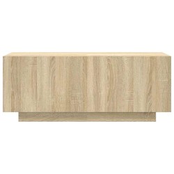 Meuble TV Chêne sonoma 100x35x40 cm Bois d'ingénierie 614402614402