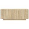 Meuble TV Chêne sonoma 100x35x40 cm Bois d'ingénierie 614402614402