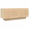 Meuble TV Chêne sonoma 100x35x40 cm Bois d'ingénierie 614402614402