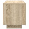 Meuble TV Chêne sonoma 100x35x40 cm Bois d'ingénierie 614402614402