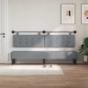 Tête de lit suspendue Avec lumière LED Gris clair Tissu 614404614404