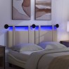 Tête de lit suspendue Avec lumière LED Crème Tissu 614407614407