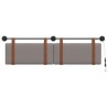 Tête de lit suspendue Avec lumière LED Taupe PU antique 614412614412