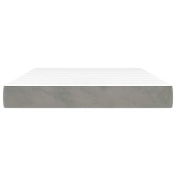 Matelas à ressorts ensachés 140 x 210 cm Gris clair 614422614422
