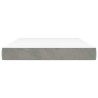 Matelas à ressorts ensachés 140 x 210 cm Gris clair 614422614422