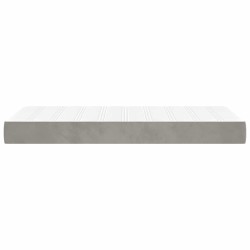 Matelas à ressorts ensachés 140 x 210 cm Gris clair 614422614422