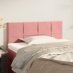 Tête de lit Rose 90x5x78/88 cm Velours 614424614424