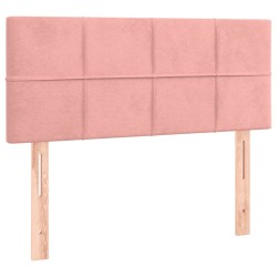 Tête de lit Rose 90x5x78/88 cm Velours 614424614424