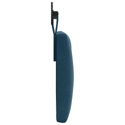 Tête de lit suspendue Avec lumière LED Bleu Velours 614427614427