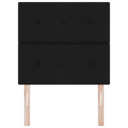 Tête de lit réglable en hauteur Noir 80 cm tissu 614434614434