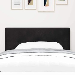 Tête de lit Noir 80 cm Velours 614435614435