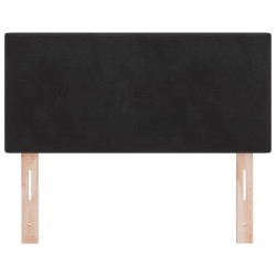 Tête de lit Noir 80 cm Velours 614435614435