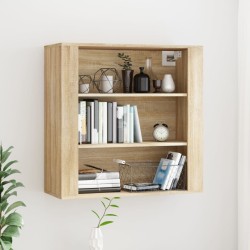 Armoire murale Chêne sonoma 80x33x80 cm Bois d'ingénierie 614436614436
