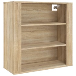 Armoire murale Chêne sonoma 80x33x80 cm Bois d'ingénierie 614436614436