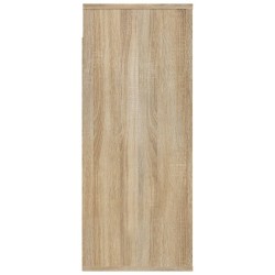Armoire murale Chêne sonoma 80x33x80 cm Bois d'ingénierie 614436614436