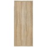 Armoire murale Chêne sonoma 80x33x80 cm Bois d'ingénierie 614436614436